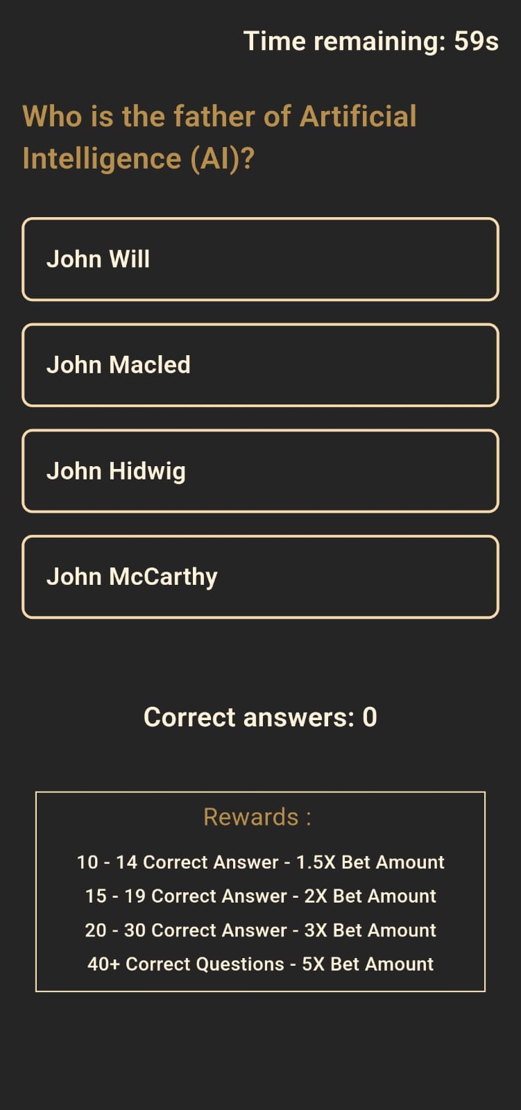 App Interface